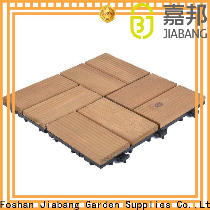 JIABANG durable balcony wooden decking rooftops low maintenance