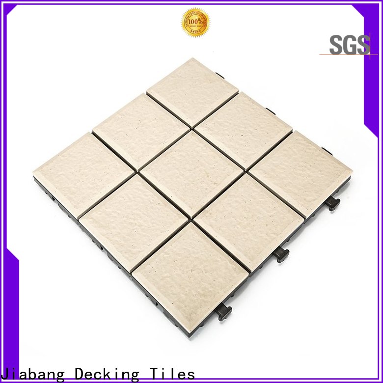 JIABANG 08cm ceramic ceramic interlocking tiles at discount for garden