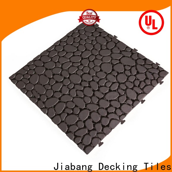 decorative outdoor plastic tiles plastic mat high-quality for customization