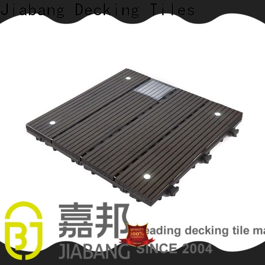JIABANG eco-friendly modular decking panels decorative ground