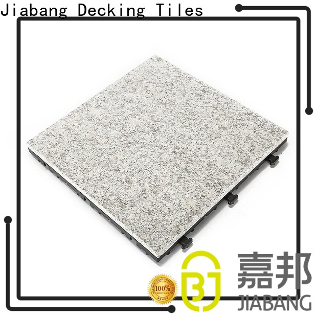 JIABANG latest interlocking granite deck tiles at discount for sale