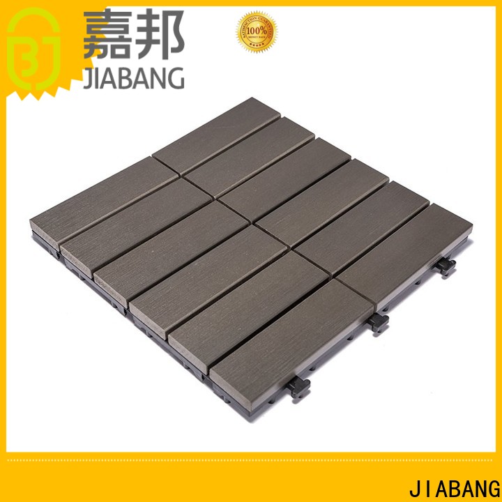 durable outdoor plastic tiles pvc anti-siding garden path