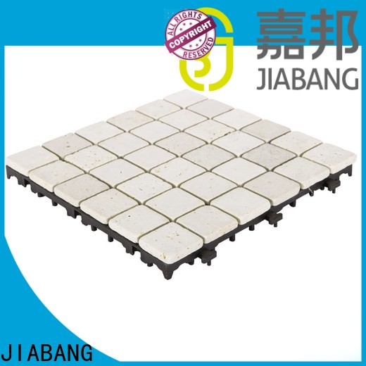 JIABANG interlocking travertine tiles price wholesale from travertine stone