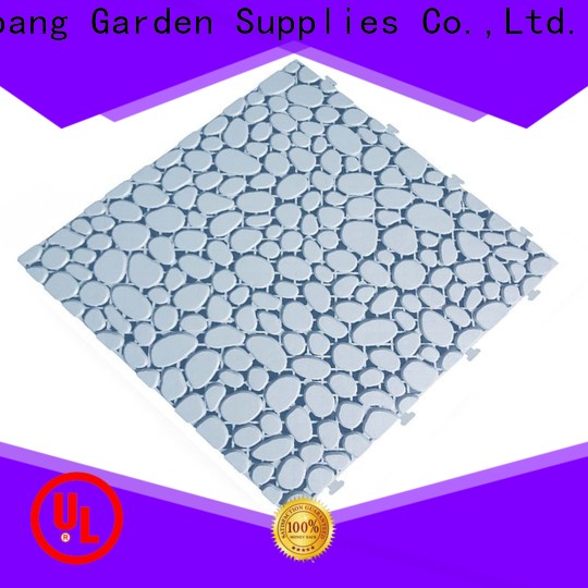 protective outdoor plastic patio tiles anti-sliding for customization