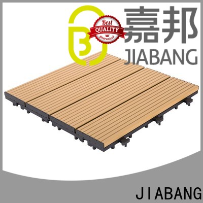 JIABANG outdoor interlocking deck and patio tiles light-weight for customization