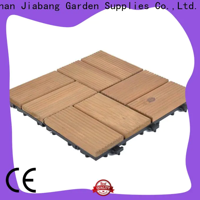 JIABANG hotel wood deck tiles rooftops for wholesale