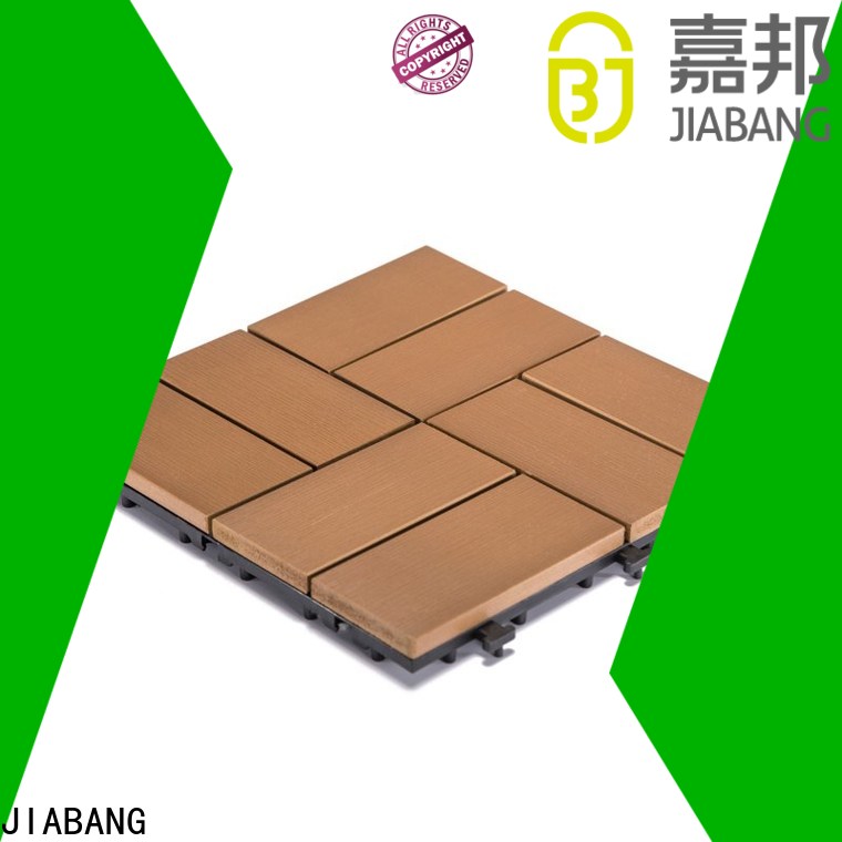 JIABANG light-weight plastic decking panels anti-siding garden path
