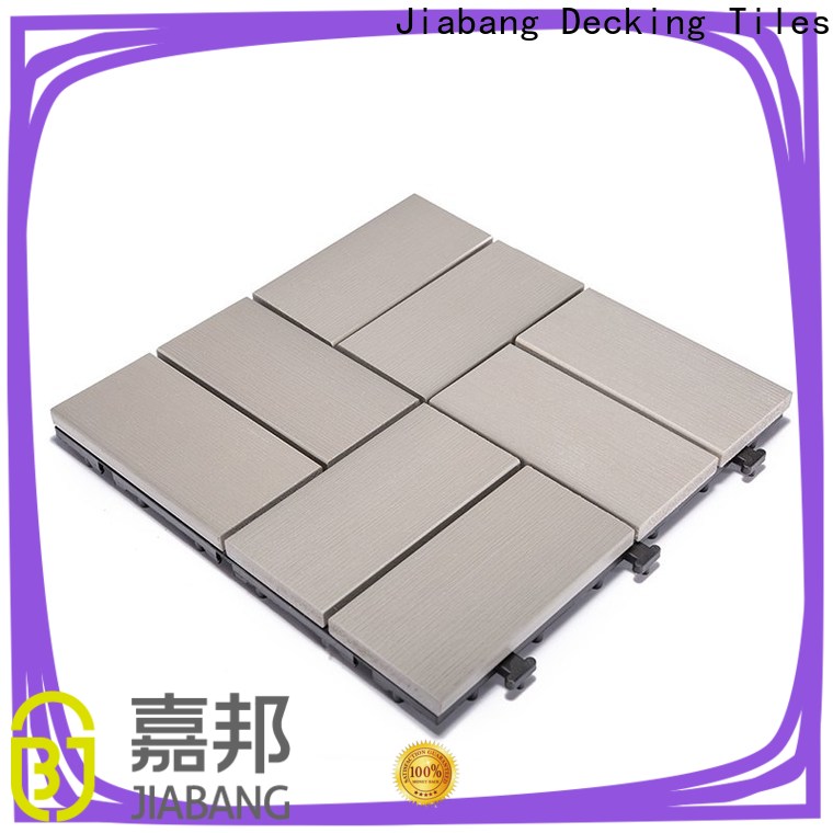 JIABANG wholesale plastic decking panels popular home decoration