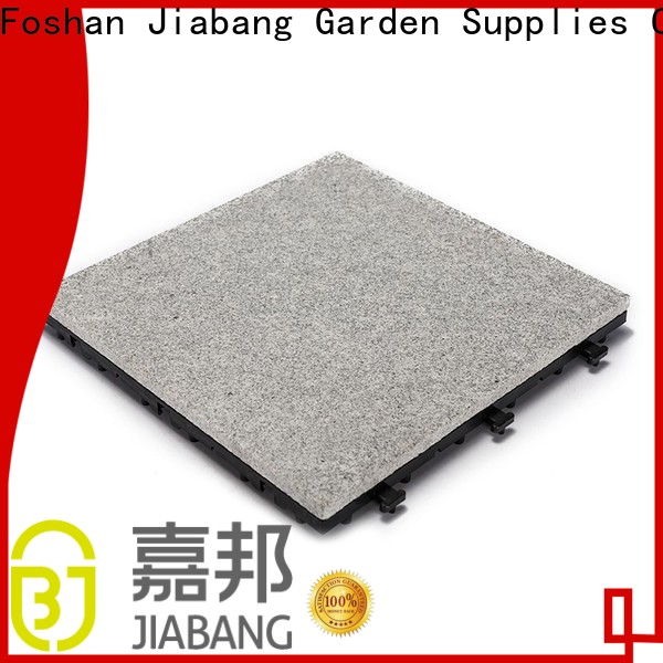 JIABANG high-quality interlocking granite deck tiles factory price for wholesale
