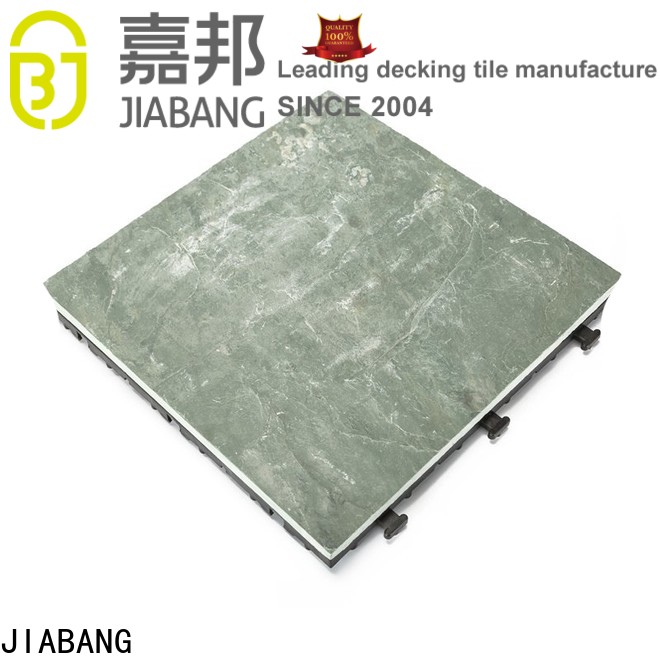 JIABANG interlocking exterior slate tile floor decoration for patio