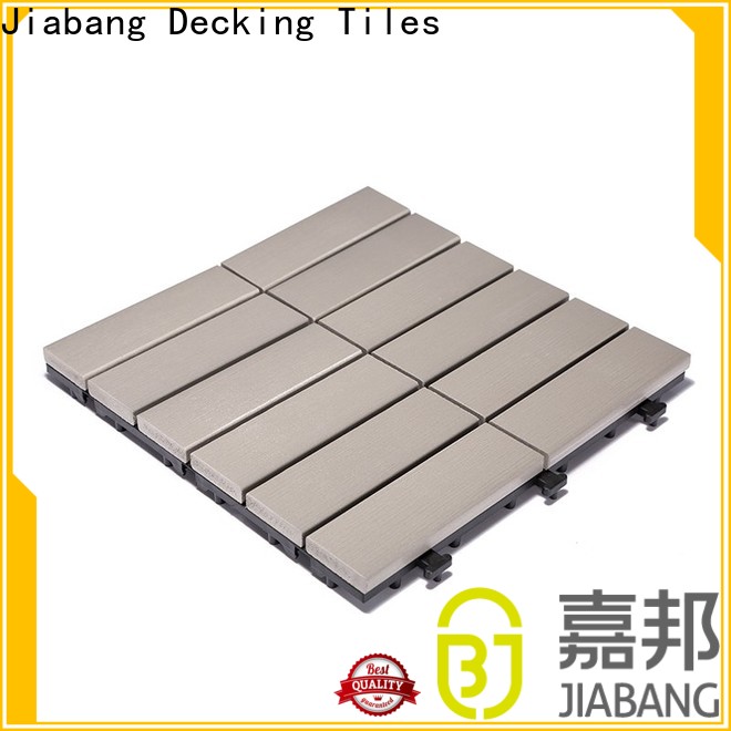 JIABANG hot-sale plastic interlocking patio tiles high-quality gazebo decoration
