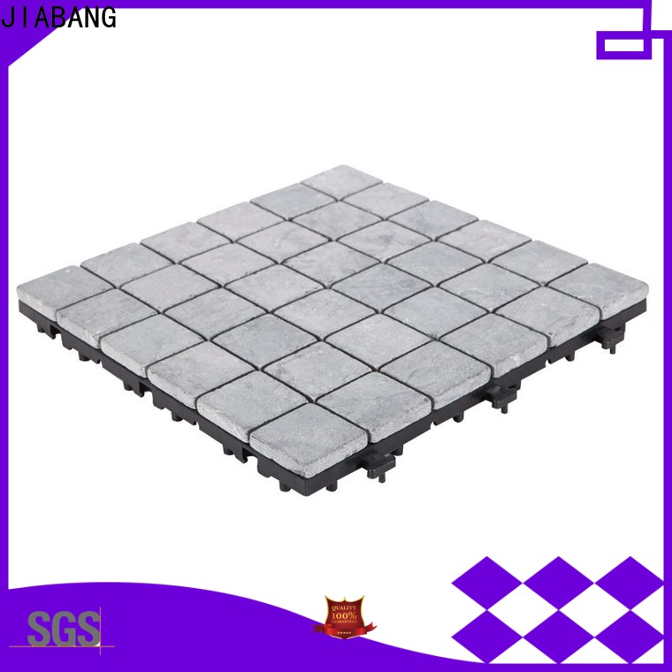 interlocking travertine tiles around pool natural high-quality for garden decoration