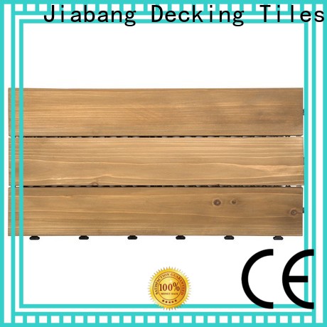 JIABANG diy wood wood floor decking tiles flooring wood for garden