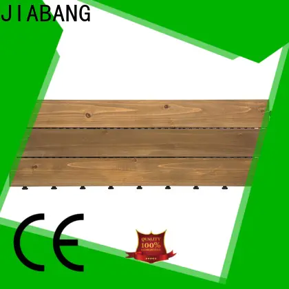 JIABANG natural wooden decking squares wood deck for balcony