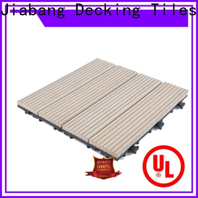 JIABANG light-weight composite wood deck tiles hot-sale top brand