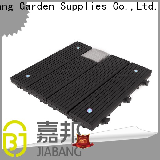 high-quality solar patio tiles wpc ground