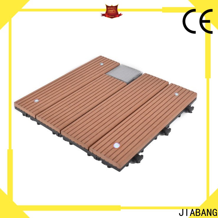 hot-sale solar patio tiles wpc protective garden lamp