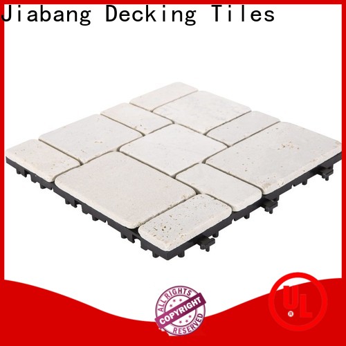 JIABANG interlocking travertine tile outside at discount from travertine stone