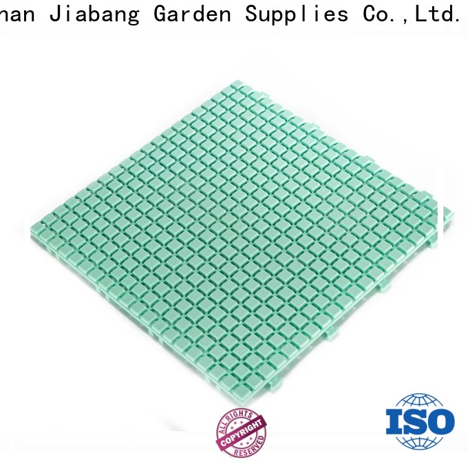 protective outdoor plastic deck tiles plastic mat non-slip for customization