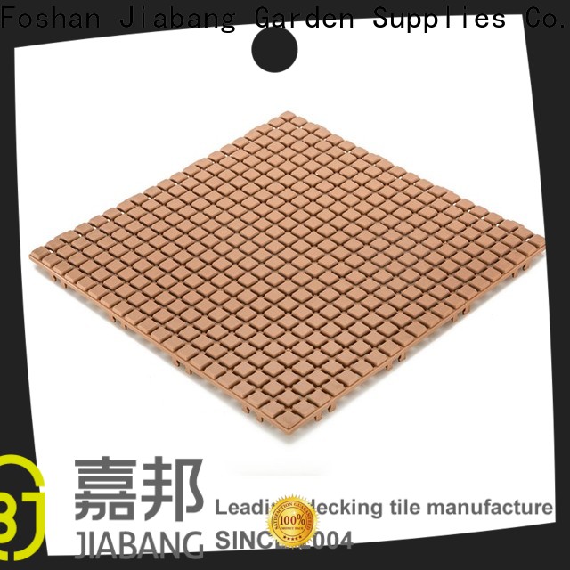 plastic wood tiles anti-sliding top-selling for customization
