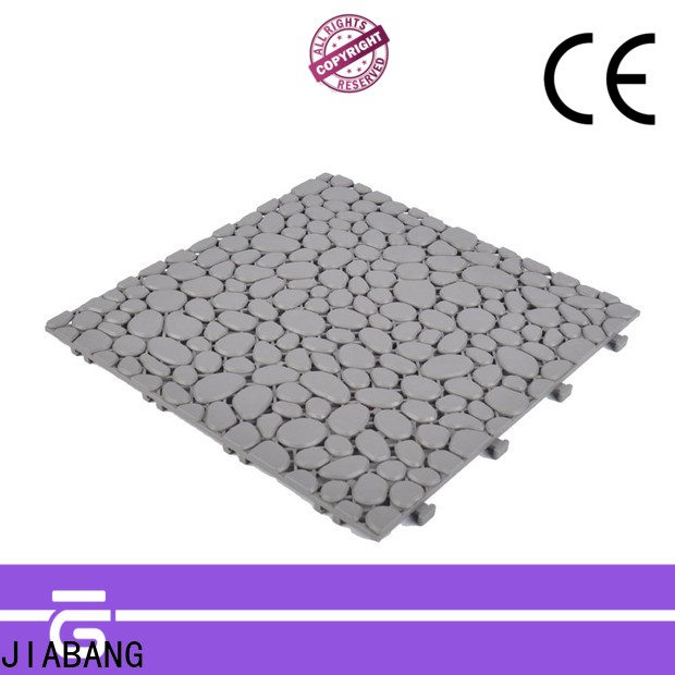 JIABANG interlocking plastic garden tiles non-slip for wholesale