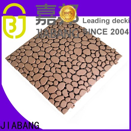 JIABANG decorative plastic snap together patio tiles top-selling
