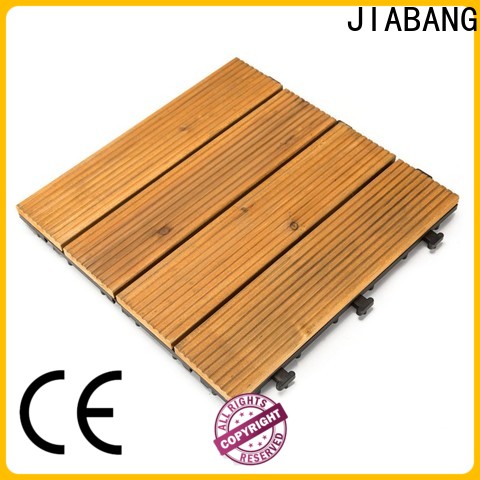 JIABANG adjustable wood floor decking tiles long size for garden