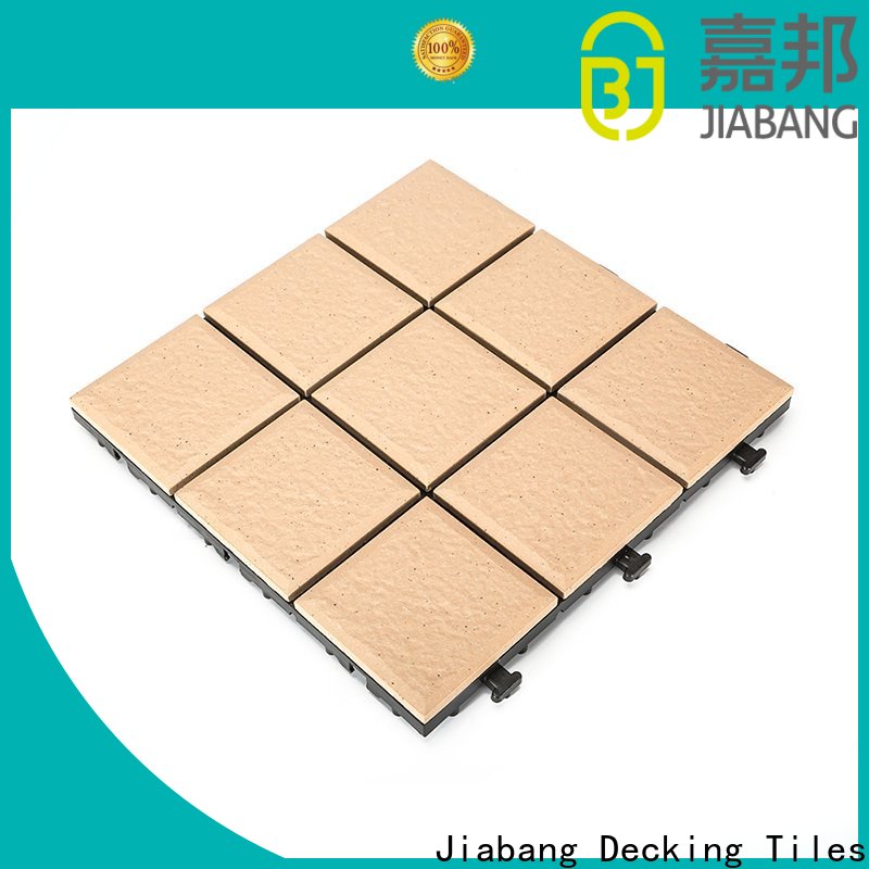 JIABANG exhibition porcelain deck tiles custom size at discount