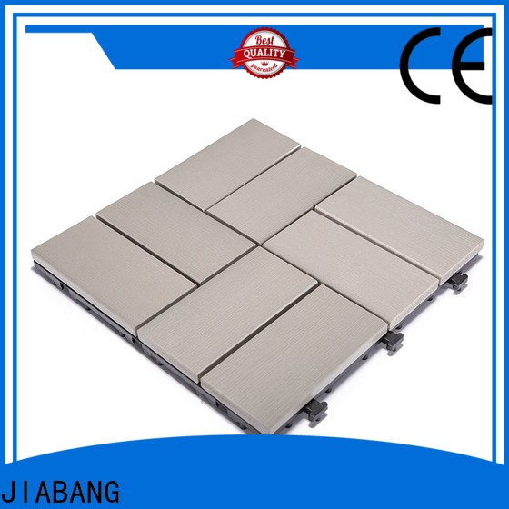 JIABANG durable plastic interlocking deck tiles high-quality home decoration