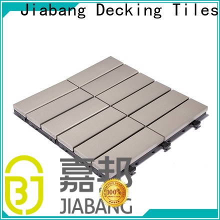 JIABANG wholesale pvc deck tiles anti-siding garden path
