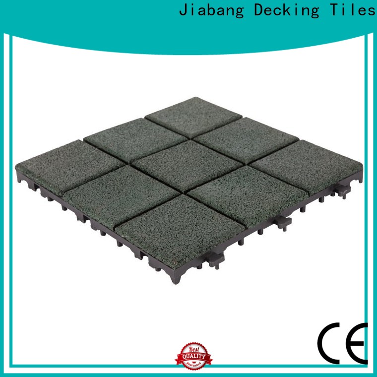 JIABANG professional interlocking rubber tiles for gym low-cost house decoration