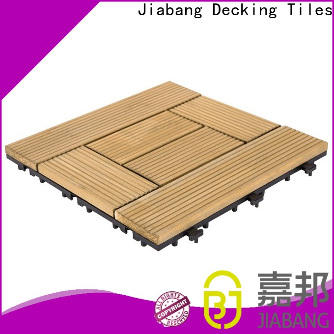 JIABANG outdoor wood floor decking tiles chic design wooden floor