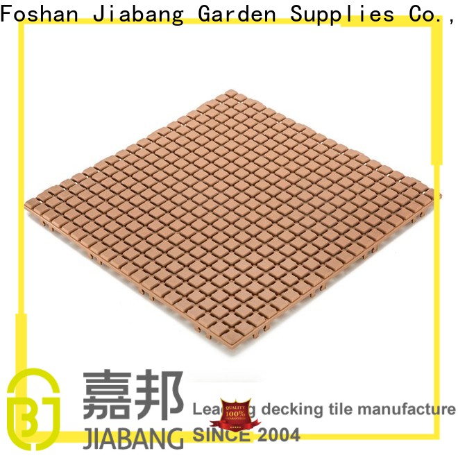 JIABANG protective plastic interlocking outdoor tiles top-selling for wholesale