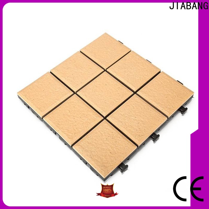 JIABANG balcony tile flooring company at discount for garden
