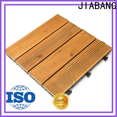 JIABANG diy wood wooden patio deck squares flooring wood for balcony