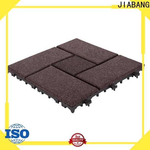 JIABANG composite interlocking rubber gym mats light weight for wholesale