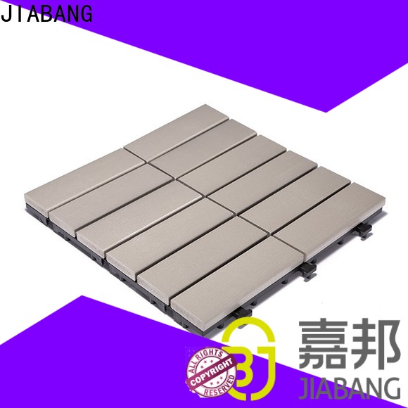 JIABANG durable plastic patio flooring tile anti-siding garden path