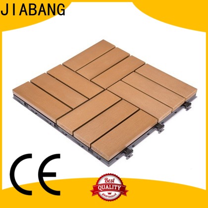 JIABANG hot-sale plastic decking tiles popular home decoration