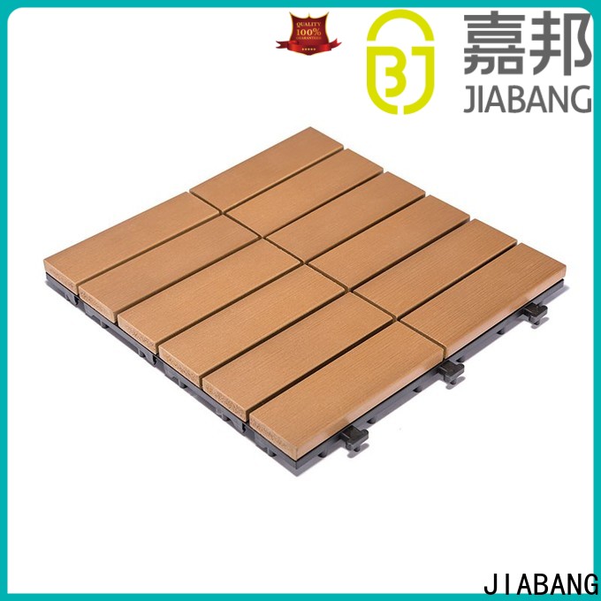 JIABANG hot-sale plastic decking tiles anti-siding gazebo decoration