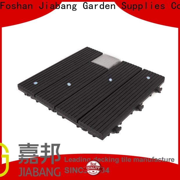 JIABANG wpc patio deck tiles highly-rated ground