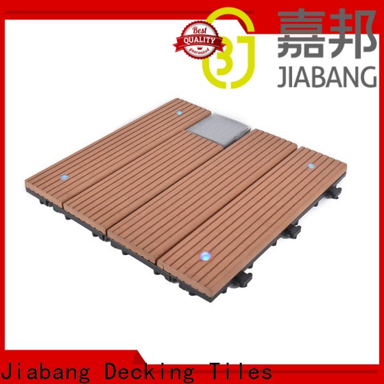 JIABANG hot-sale square decking tiles protective ground