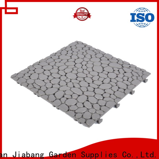 JIABANG protective plastic interlocking deck tiles for wholesale