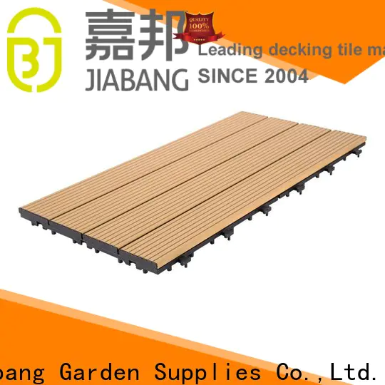 JIABANG interlocking deck and patio tiles universal for customization