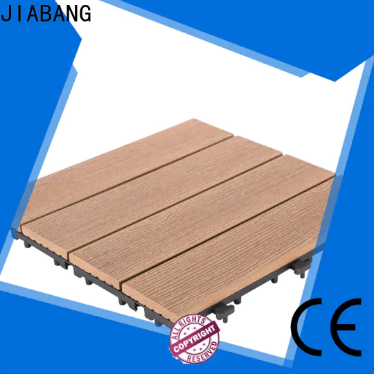 JIABANG cheapest factory price composite wood deck tiles at discount top brand