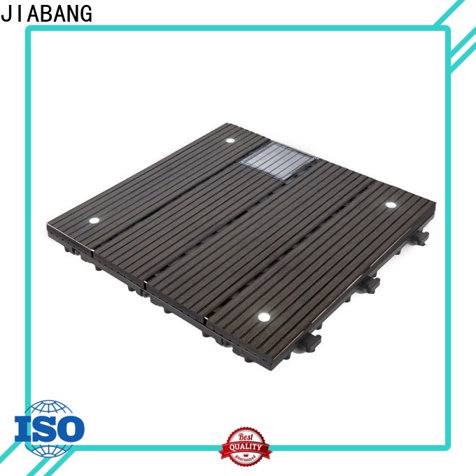 JIABANG wpc solar patio tiles highly-rated home