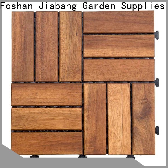 JIABANG outdoor acacia tile for decoration