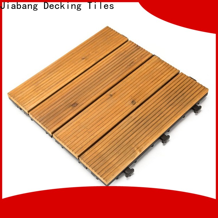 JIABANG interlocking wood floor decking tiles long size wooden floor