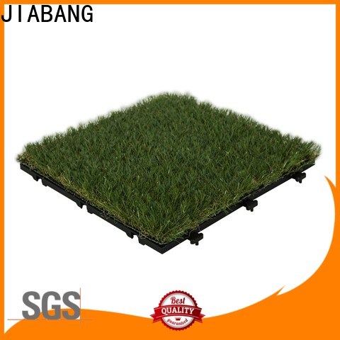 JIABANG high-quality grass deck tiles artificial grass balcony construction