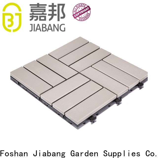 high-end outdoor plastic patio tiles pvc popular home decoration