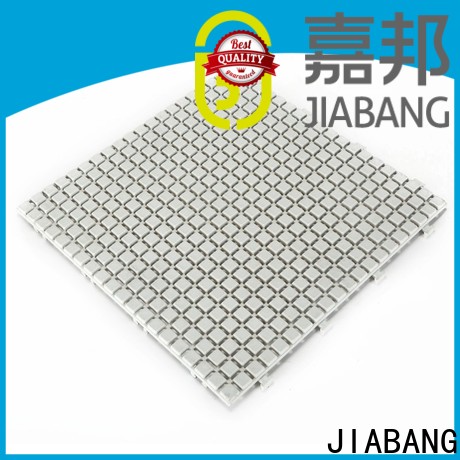 JIABANG wood plastic composite tiles for customization